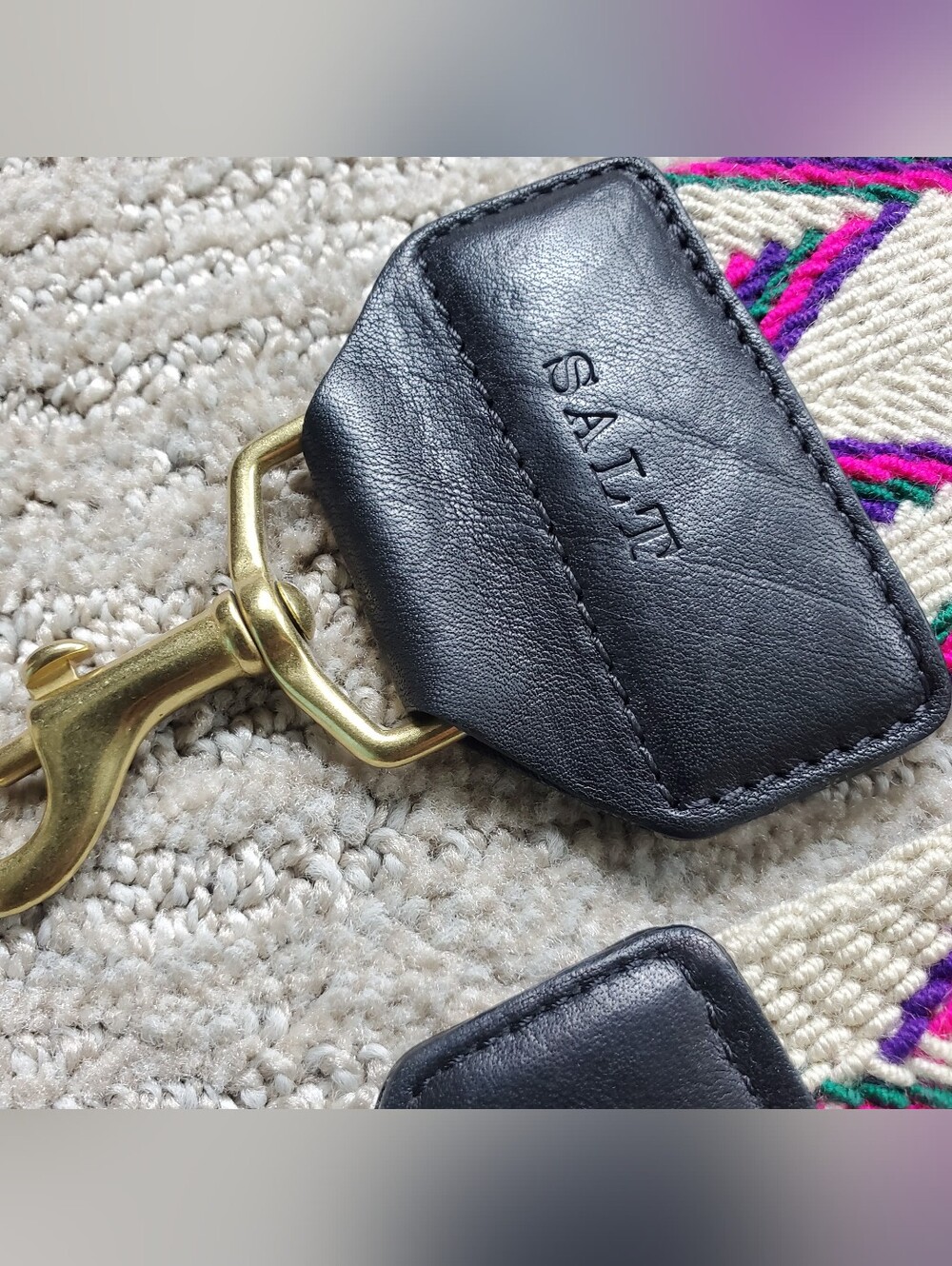The Classic Salt Crossbody Strap - Picture 3 of 3